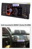 Car GPS Navigation for BMW 5 Series X5 E39 E53 M5 Radio Satnav DVD Player Headunit