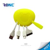 Universal Mobile Phone Accessories Multifunction 3 in 1 USB Data Cable