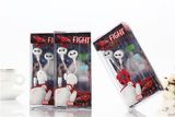 New Funny Big White Hero Cartoon Mic Earphone for Mobile Phone