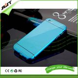 New Arrival Metal Bumper Plastic Back Mobile Phone Cover for iPhone (RJT-0209)