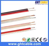 Transparent Flexible Speaker Cable for Audio