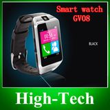 2014 Newest Smart Watch Gv08 Bluetooth Support SIM Card Smart Watch Phone with Camera Mate Handsfree Free Shipping