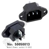 Rice Cooker Power Socket with Ear (iron) Rice Cooker Connector (50050013)