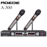 200CH UHF IR Digital Pilot Wireless Hand-Held Microphone Mic System