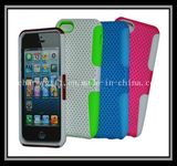 Mobile Phone Silicon and Net Case for iPhone 5