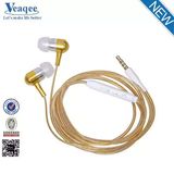 Golden Earphone for iPhone 5/6/6 Plus