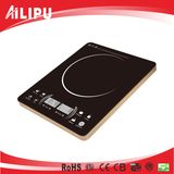 Ultra Thin Ailipu Brand Super Slim Two Screen LED Display Induction Cooker