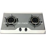 Promotion 2 Burners 710 Length Color-Coated Stainless Steel Built-in Hob/Gas Hob