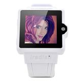 Android Smart Watch with 1.54 Inch Screen, Dual Core CPU, Bluetooth 4.0, Wi-Fi, GPS (White)