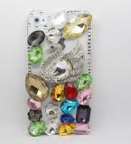 Cell Phone Accessory Czech Crystal Case for iPhone 4/4s (AZ-C057)