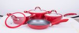 Aluminium Step Bottom Cookware Set