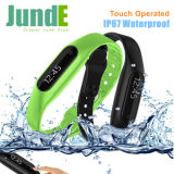 Touch Operated Bluetooth Fitness Bracelet with Pedometer, Sleep Monitor, Calories Tracking