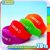 Amusement Park Silicone 125kHz Em Tk4100 Proximity RFID Wristband