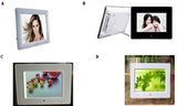 7years OEM Factory 8inch Digital Photo Frame, 16: 9 TFT 1024X600 Loop Video Movie