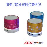 Wireless Mini Bluetooth Speaker with LED Flashing Light