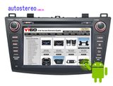 Android 4.2.2 Car Entertainment System for Mazda 3 GPS Navigation 1.6GHz CPU WiFi Capacitive