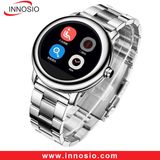 iPhone/Android Bluetooth Round Smart Watch with Heart Rate Monitor