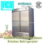 Stainless Steel Kitchen Refrigerator with Two Doors (CFD-2FF)