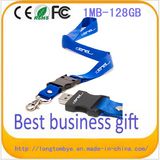 Hotsales 1GB 2GB 4GB 8GB Lanyard USB Flash Drive