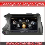 Special Car DVD Player for Ssangyoung Actyon/Kyron with GPS, Bluetooth. with A8 Chipset Dual Core 1080P V-20 Disc WiFi 3G Internet (CY-C158)