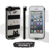 Colored Drawing TPU Data Line Mobile Phone Case for iPhone