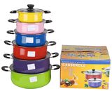 Color Printing Stainless Steel Cookware Set