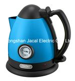 1.2L Cordless Stainless Steel Electric Kettle (pyramid shape with thermometer) [E5a]