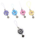 Crystal Flower Phone Decoration (C2631)