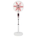 Deluxe Stand Fan with Color Screen Display and 12 Leaf as Blades