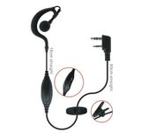 Earhook Earphone for Two Way Radio Tc-620 with Vox Fuction