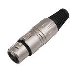 Microphone Connector for Microphone Cable and Mixer