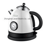 1.7L Stainless Steel Electric Dome Kettle with Temperature Display [E3b]