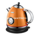 1.7L Stainless Steel Electric Dome Kettle with Temperature Display [E3c]
