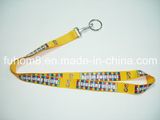 Customized Promotion Heat Transfer Printing Polyester Mobile Phone Lanyard