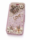 Nobility Pearl Flower Crown Phone Cover for iPhone (MB1234)