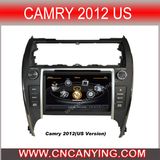 Car DVD Player for Toyota Camry 2012 Us with A8 Chipset Dual Core 1080P V-20 Disc WiFi 3G Internet (CY-C153)