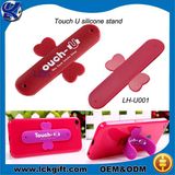 2015 Hot Sale Slap Holder Silicone Smart Phone One Touch U Holder/Desk Phone Accessory Phone Holder