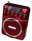 Mini Speaker Portable USB TF MP3 Player with LED Display Recording