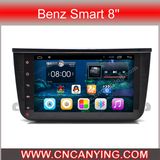 Pure Android 4.4 Car GPS Player for Benz Smart 8'' with A9 CPU 1g RAM 8g Inand Capacitive Touch Screen GPS Bluetooth (AD-1150)