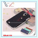 PU Leather Coated Mobile PC Case for Samsung Galaxy S4 I9500 I9502 I9505