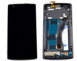 Oneplus One 1+ A0001 LCD Screen Display + Digitizer Touch Glass + Frame Assembly