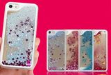 Mobile Phone Accessory 3D Liquid Crystal Quicksand Case for iPhone 6 6s Cell Phone Cover Case