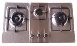 Pulse Igniton 3 Burner Sst Gas Stove (HM-34012)