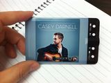 Customized Design Logo Full Printing Credit Card MP3 Player (OM-C105)