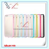 Matte PC + TPU Hybrid Cell Phone Mobile Case for iPhone 6 Plus