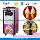 CE Approved Rainbow Vertical Soft Ice Cream Maker