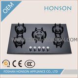 Five Burners Industrial Gas Burner Cooktop Gas Hob