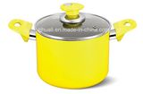 20cm Yellow Aluminum Non-Stick Casserole