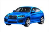 Portable Mini BMW Car Speaker with TF/USB/FM Radio (HX-968)