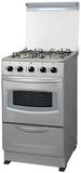 Freestanding Gas Range Oven with 4 Burner Stove Cooker